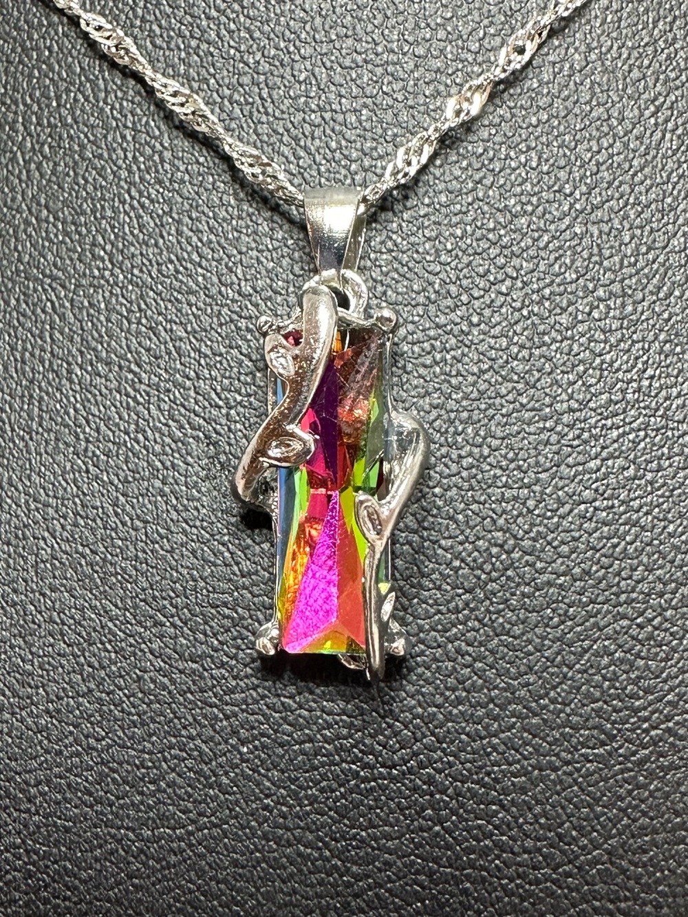 Rainbow Crystal Pendant